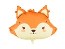 Partydeco PartyDeco Folienballon Fuchs Orange
