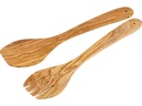 Kesper Salatbesteck Olivenholz Braun 30 cm