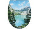 diaqua® Toilettensitz Arles Mountain Sea Mehrfarbig