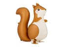 Partydeco PartyDeco Folienballon Eichhörnchen Orange