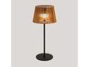 new Garden Okinawa Bambus-Solar-Tischlampe