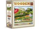 Wooden City Bauernmalerei Holz, L, 250 Teile