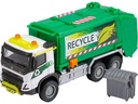 Majorette Volvo FMX Truck Garbage Collector weiss/grün 1:43