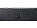 rido idé Pultkalender AC-Terminer 2027 307 x 105 mm, Schwarz