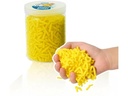 alldoro Squishy Worms Gelb, Kunststoff, 120 g