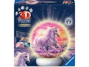 Ravensburger 3D Puzzle-Ball Nachtlicht Pferde am Strand 72 Teile
