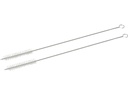 Fackelmann Reinigungsbürste, Edelstahl, Ø 5-10 mm, 2 Stück