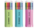 STABILO Fasermaler Pen 68 Single pack 15er Etui, ass. Farben