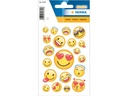 Herma Stickers Sticker Happy Smile, Transpuffy 1 Blatt / 19 Sticker