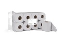 Clear+ by CWS Toilettenpapier  Rollen, 2-lagig, Hellgrau