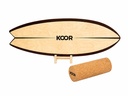 KOOR Balance Board mit Korkrolle