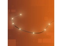 Light My Bricks Astro LED Lichterkette Warmweiss 30 cm Flachkabel