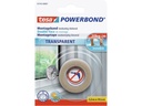 tesa Powerbond 19 mm x 1.5 m, Transparent