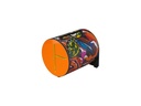 Remo Rhythm Log Trommel 7" Kunststoff Orange