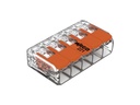 WAGO Steckklemme COMPACT 5 x 0.14-4 mm², 8 Stück