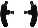 Asetek Racing Handle Wildleder, Schwarz
