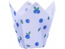 PME Muffin Backform Blaubeer Tulpen, 10 cm, 24 Stück
