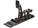 Asetek Racing Invicta Clutch Pedal Aluminium Schwarz Orange