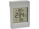 TFA Dostmann Fensterthermometer WINDOO wetterfest digital selbstklebend