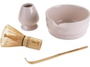 Fackelmann Matcha-Set Fair, Keramik / Bambus