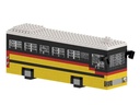 BRIXIES Bausteinmodell Schweizer Postauto aus 339 Bausteinen