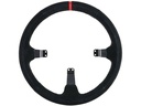 Asetek Racing GT Rim Curved Wildleder, Schwarz, 340 mm