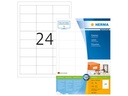 HERMA Premium Etiketten A4, 64.6 x 33,8 mm, weiss, 4800 Etiketten
