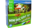 Schildkröt Funsports Guru Disc Golf Mini Basket Set inkl. 5 Scheiben