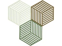 Zone Denmark Topfuntersetzer Hexagon 3er Set,