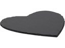 Zeller Present Servierplatte Schiefer Herz 30 x 30 cm