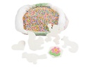 Creativ Company NABBI BioBeads Schulset, 1 Set biologisch abbaubar