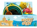 Schildkröt Funsports Schildkröt Sand Toys Set Bucket Crew 5 Teile