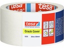 tesa Crack Cover 50 mm x 25 m, Weiss