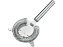 Westmark Cocktailsieb Barsieb Judy, D8 cm, Edelstahl 1 Stück, Silber