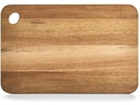 Zeller Present Schneidebrett Akazie mit Griffloch 27 cm  x 41 cm