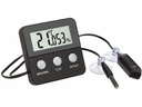 TFA Dostmann Thermo-/Hygrometer 30.5044.01 Schwarz