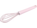 Fackelmann Schwingbesen Schneebesen Edelstahl / Silikon, Pastellrosa