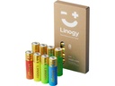 Linogy Akku Linogy AA Lithium Akkus 2400 mAh, 8 Stück