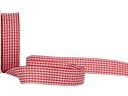 Spyk Geschenkband Vichy 25 mm x 25 m, Rot