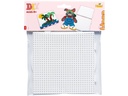 Hama Bügelperlen Platten Multi Quadrate Weiss