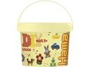 Hama Bügelperlen 10000 Stück, Ø 5 mm, Mehrfarbig