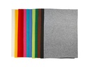 Creativ Company Bastelfilz Blatt 42 x 60 cm Dicke 3 mm Sortierte Farben
