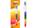 BIC 4 Colours® Rainbow Vivid blau, rot, grün,schwarz Medium (M)