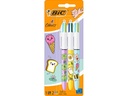 BIC 4 Colours Cute Food Medium (M); 0.32 mm; 1.0 mm, Gelb