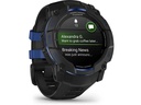 GARMIN Sportuhr Instinct 3 AMOLED 50 mm Black/Bolt Blue