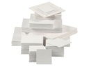Creativ Company Leinwandplatte 280 g weiss 108 Stk