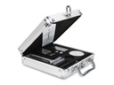 Lenco Plattenspieler Zubehörset 12in1 Aluminium Silberfarben