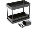 EASYmaxx Organizer mit Schublade 39.5 x 21.5 x 36 cm, Schwarz