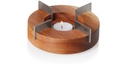 AdHoc Warmhalteplatte Tuto, Akazienholz / Edelstahl