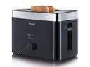 Graef Toaster TO 62 Kunststoff schwarz 1000 W 2 Schlitze